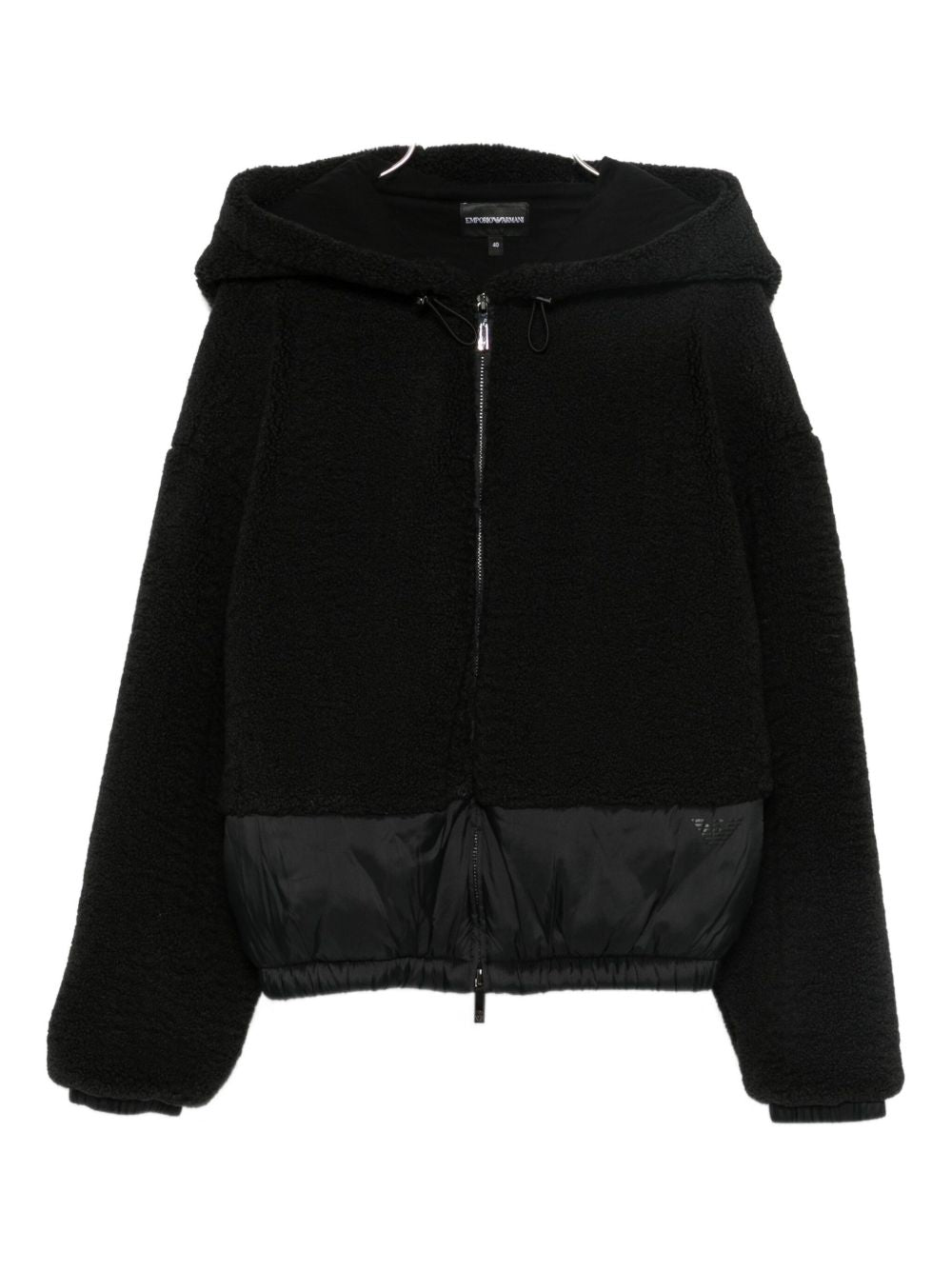 Emporio Armani Coats Black Emporio Armani