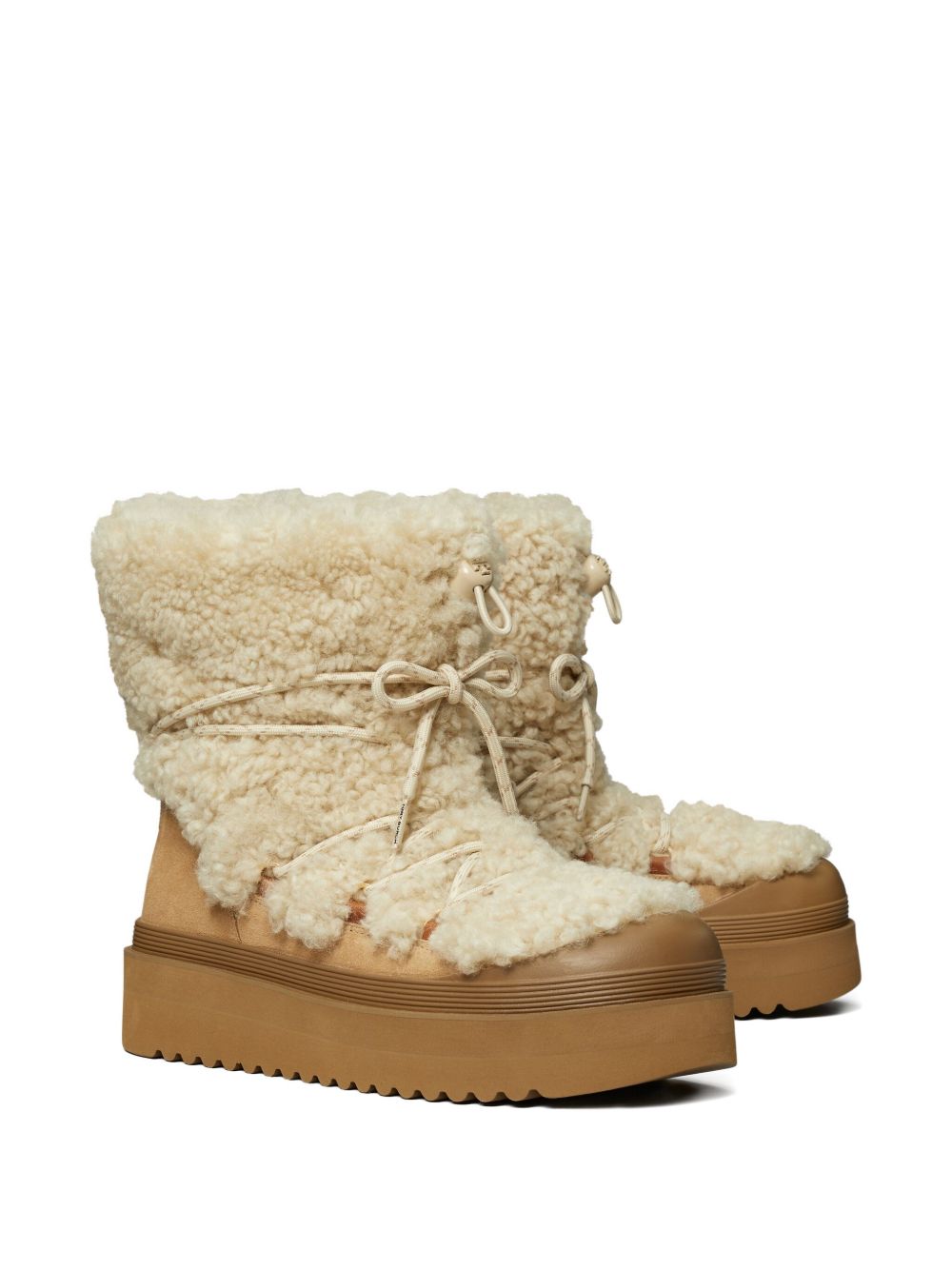 Tory Burch Boots Beige Tory Burch