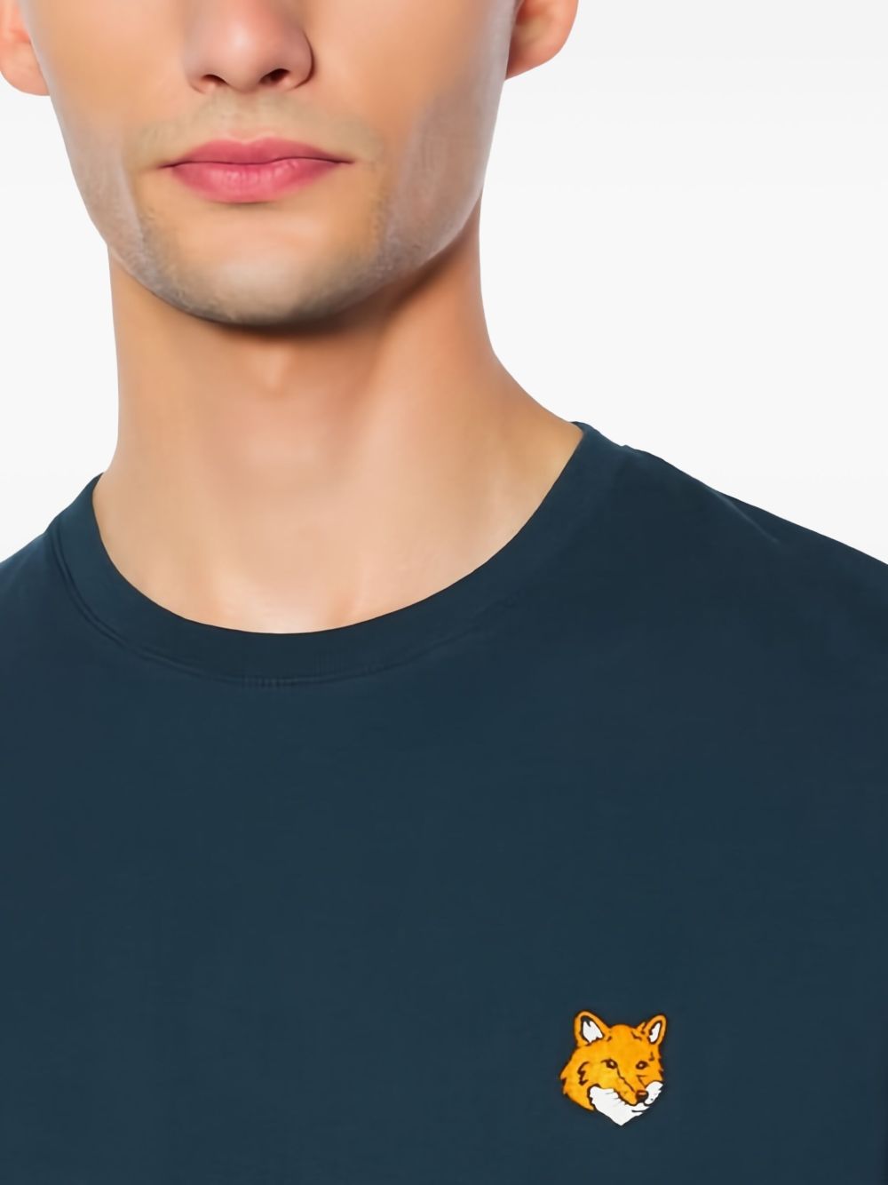 Maison Kitsuné Fox Head regular tee-shirt Maison Kitsuné