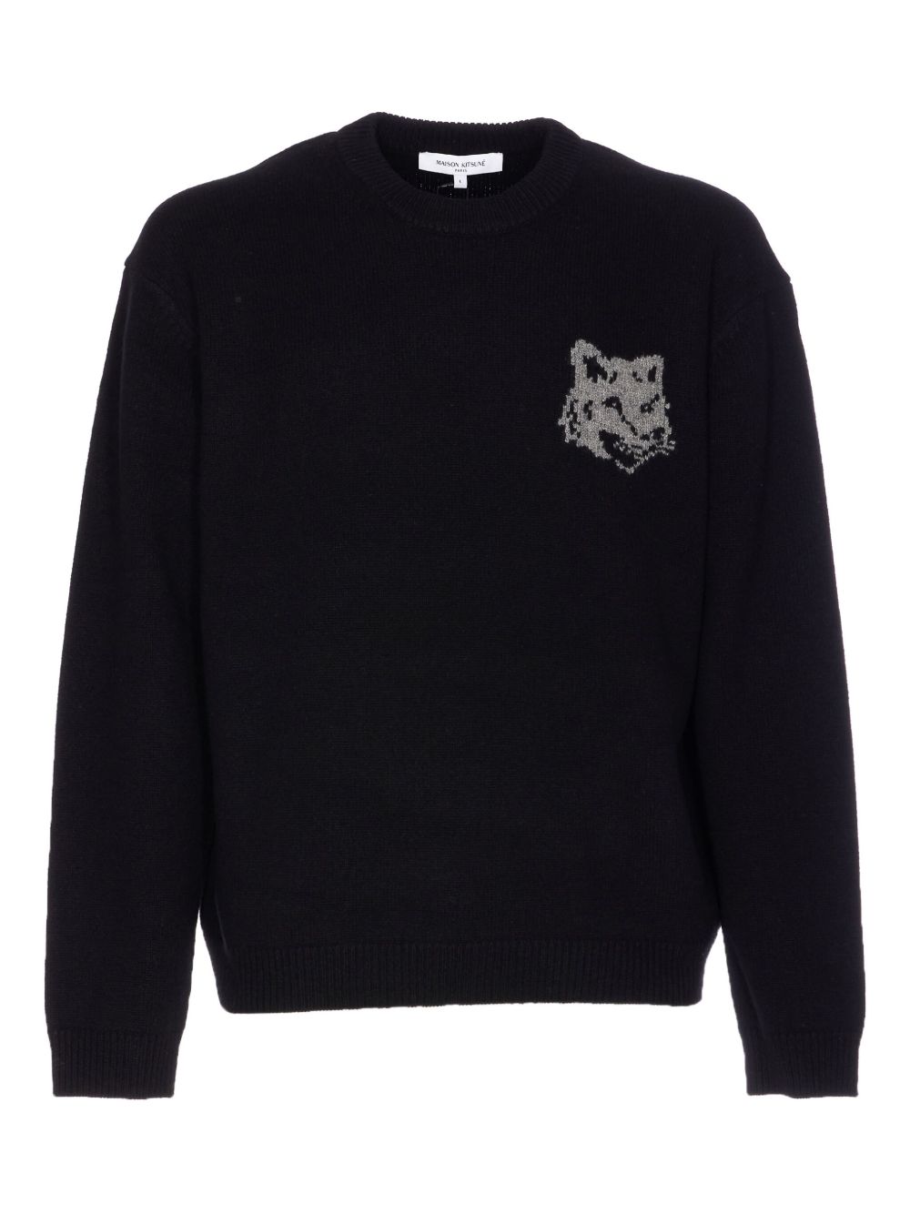 Maison Kitsuné Sweater with fox embroidery Maison Kitsuné