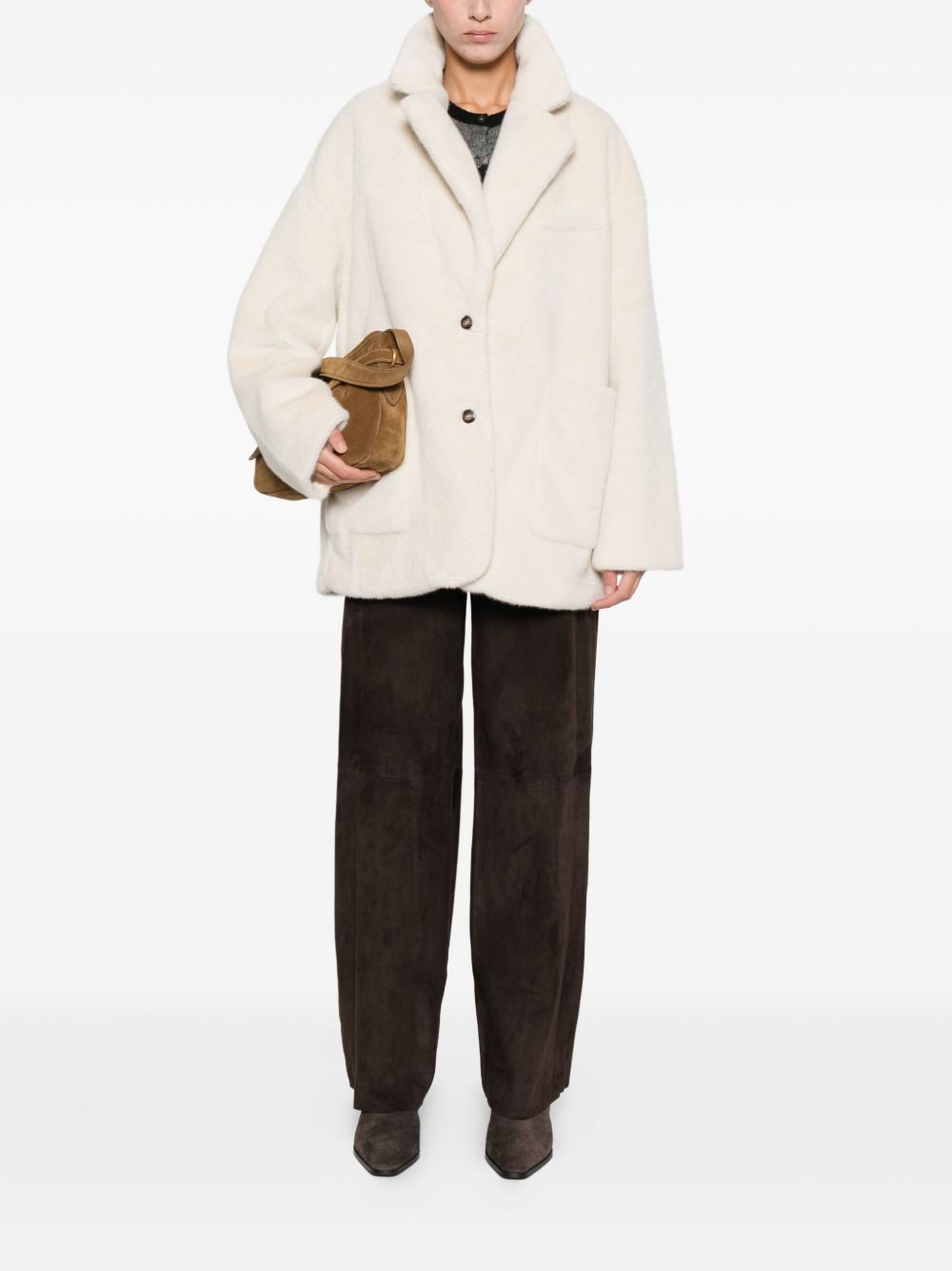 MOLLIOLLI Coats Ivory Molliolli