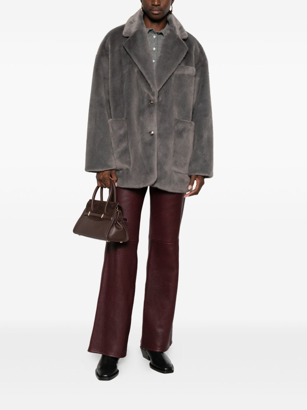 MOLLIOLLI Coats Grey Molliolli