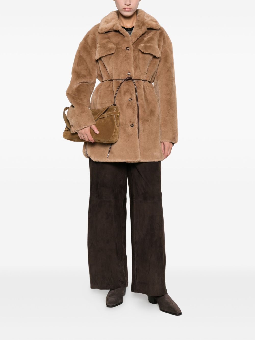 MOLLIOLLI Coats Brown Molliolli