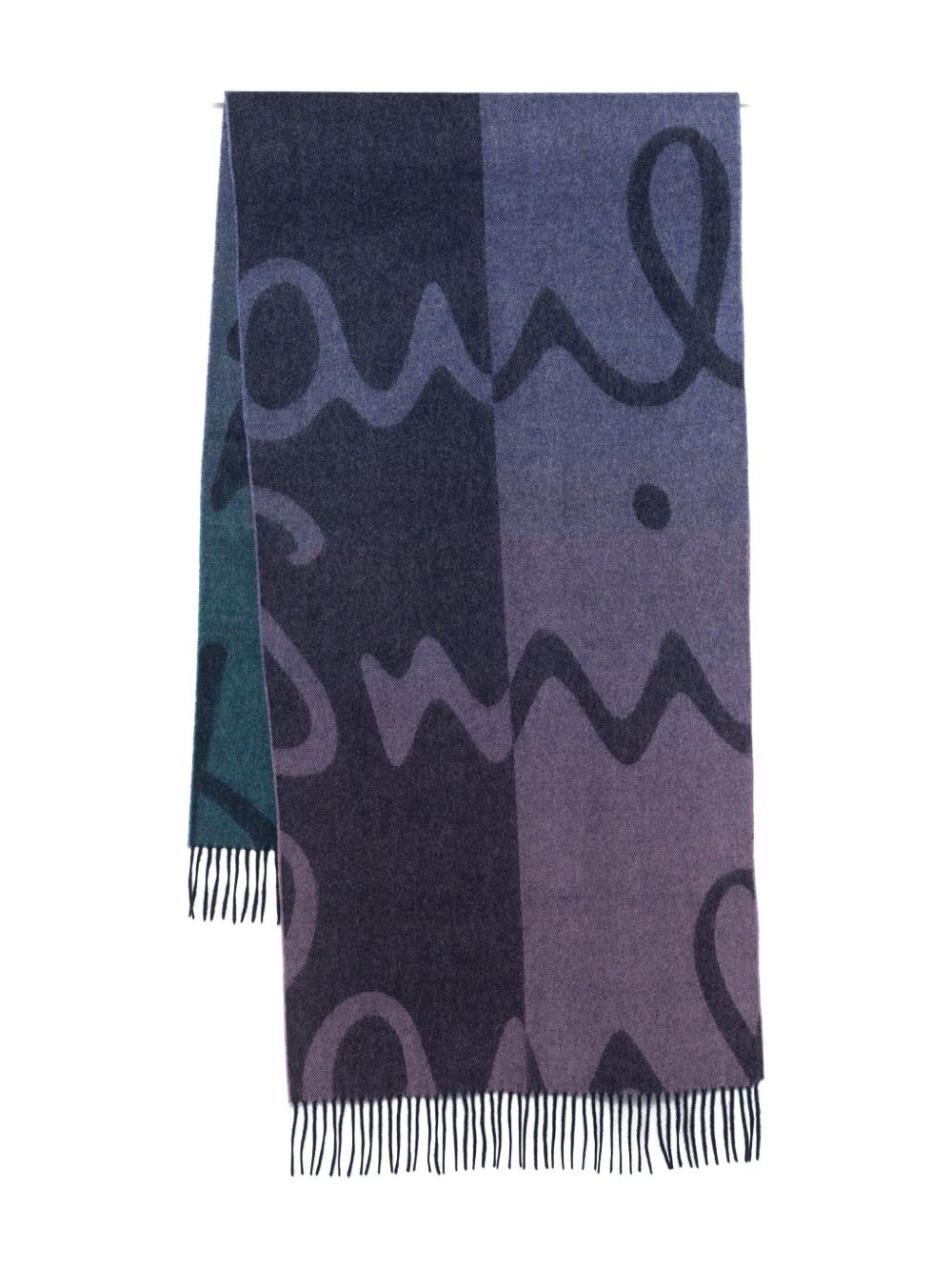 Paul Smith Scarfs Blue Paul Smith