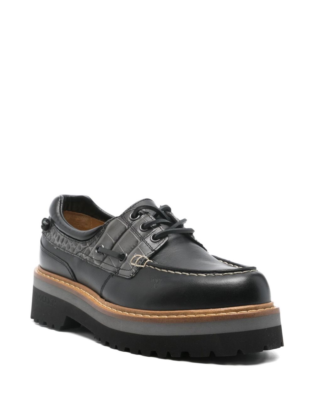 Woolrich Flat shoes Black Woolrich