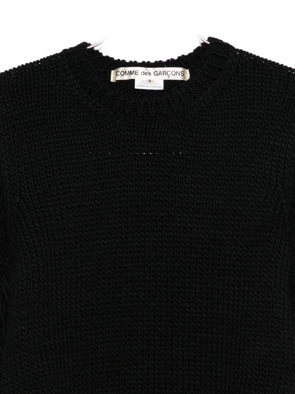 Comme des Garcons Top Black Comme Des Garcons