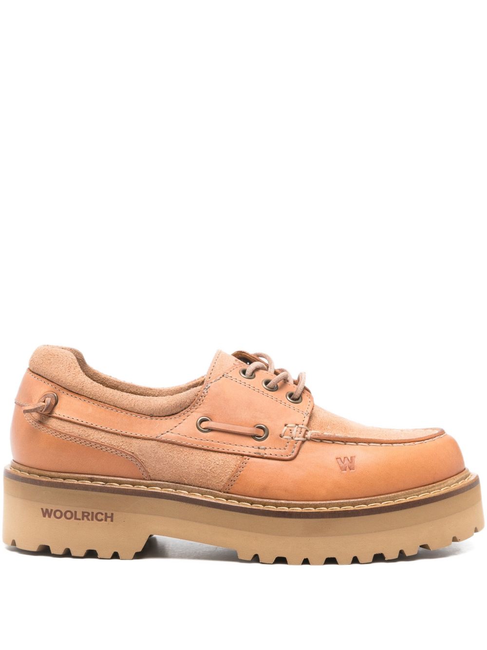 Woolrich Flat shoes Camel Woolrich