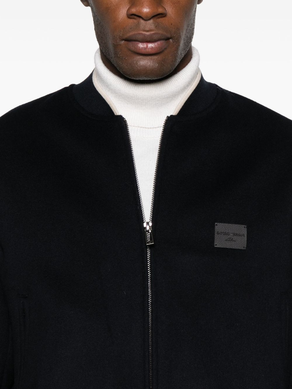 Emporio Armani Coats Blue Emporio Armani