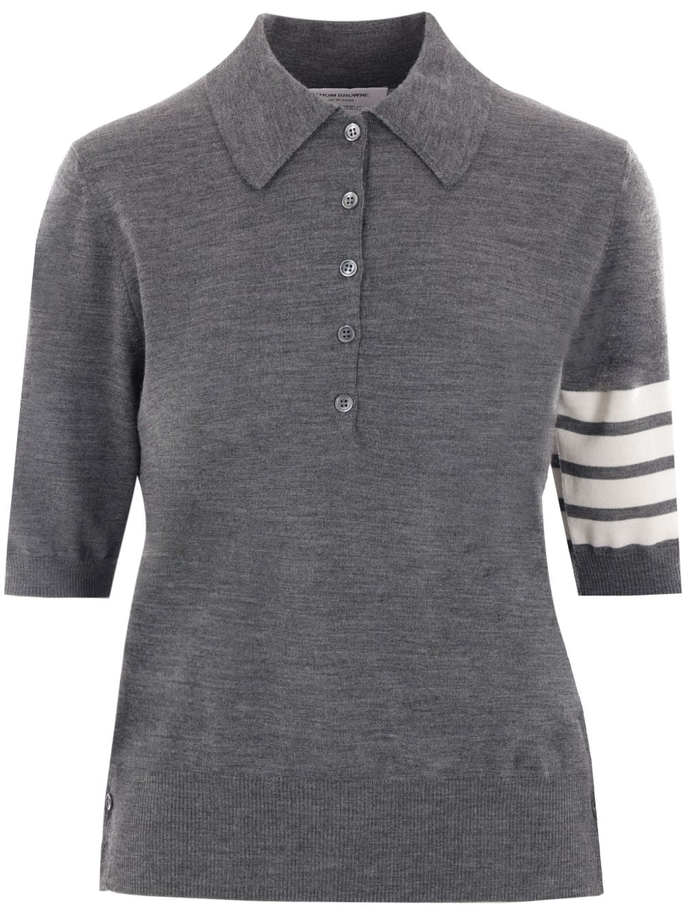 Thom Browne T-shirts and Polos Grey Thom Browne