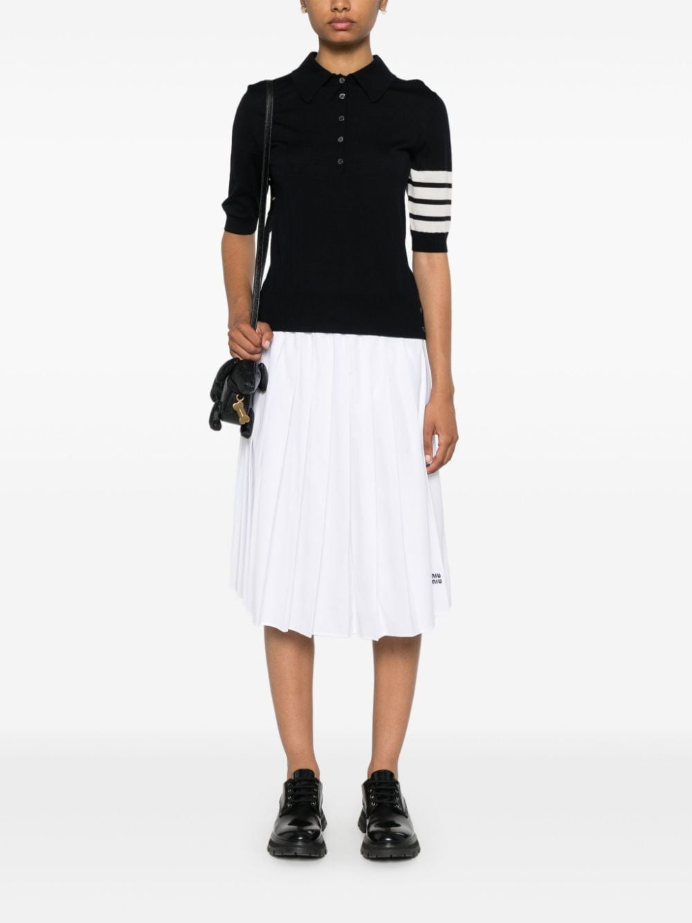 Thom Browne T-shirts and Polos Blue Thom Browne