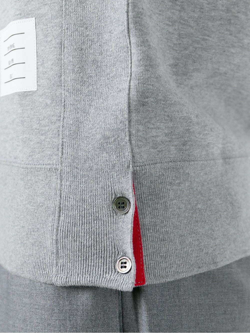 Thom Browne Sweaters Light Grey Thom Browne