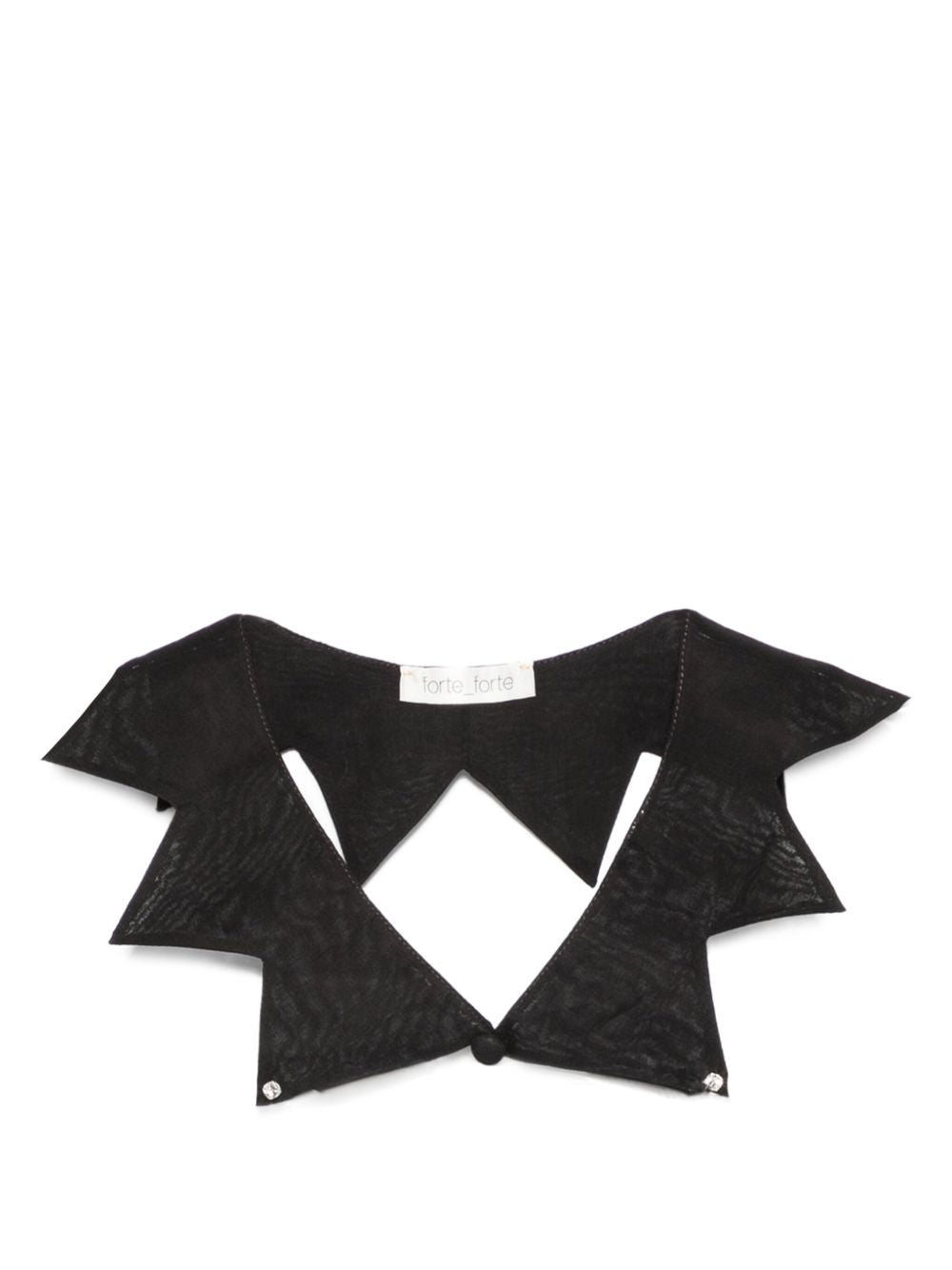 Forte Forte Scarfs Black Forte Forte