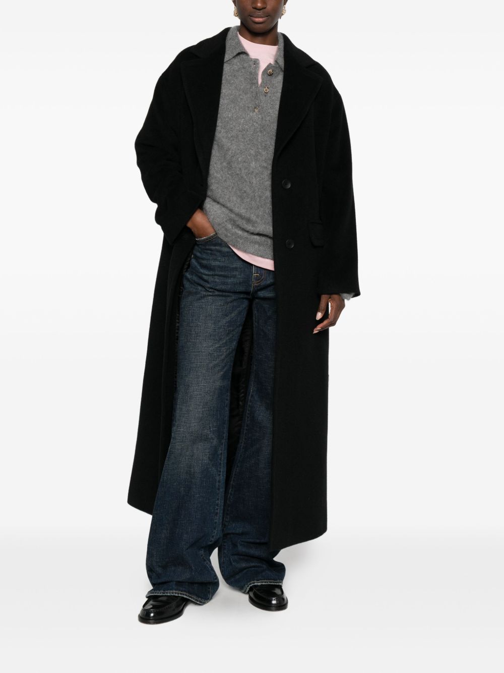 Tagliatore Coats Black Tagliatore