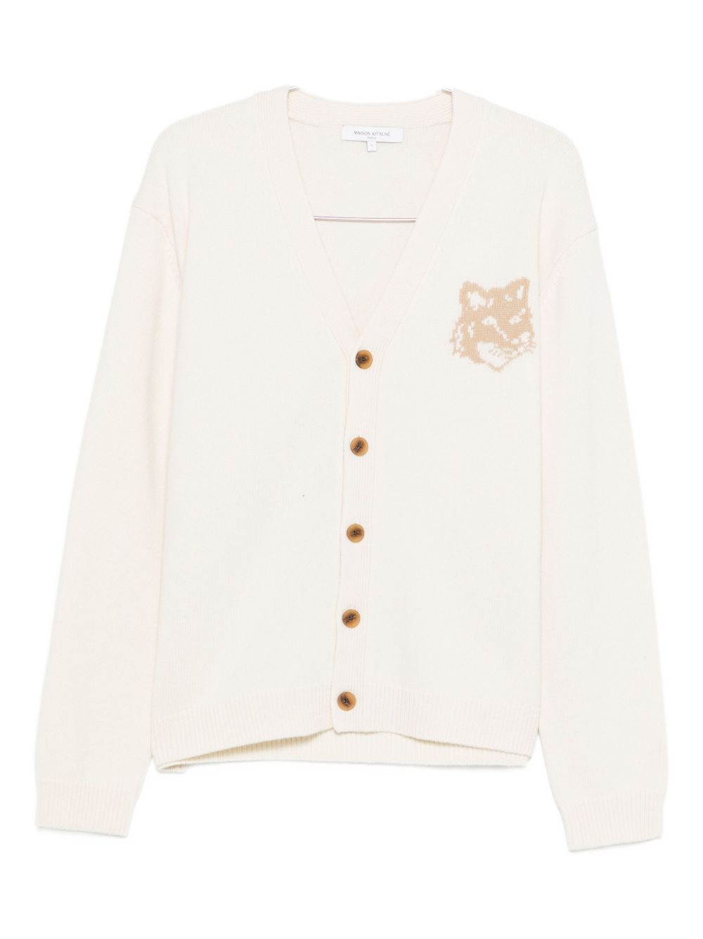 Maison Kitsuné MAISON KITSUNE' Sweaters Beige Maison Kitsuné