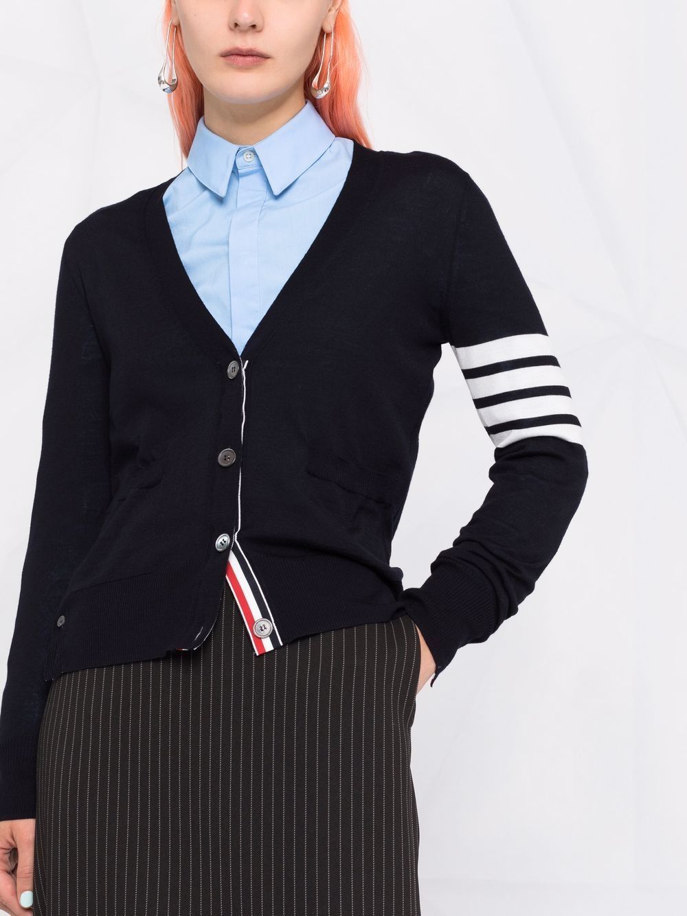 Thom Browne Sweaters Blue Thom Browne