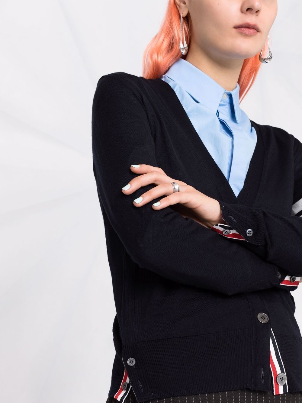 Thom Browne Sweaters Blue Thom Browne