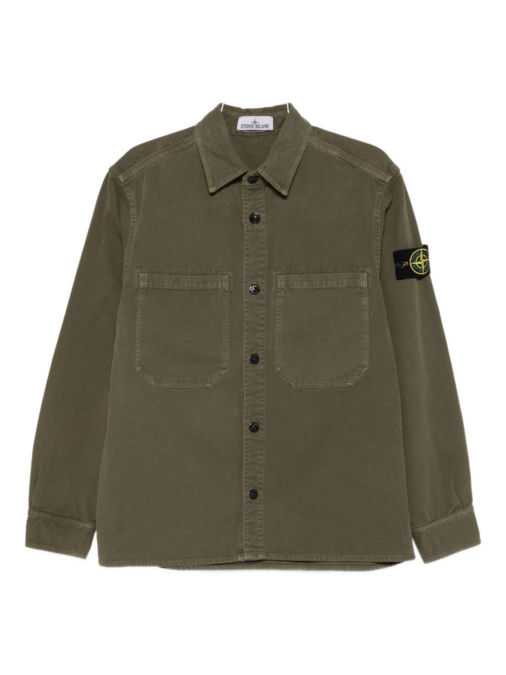Stone Island Shirts Green Stone Island