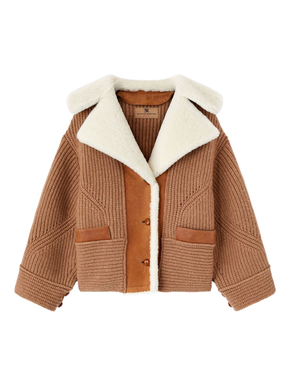 Ermanno Scervino Coats Beige Ermanno Scervino