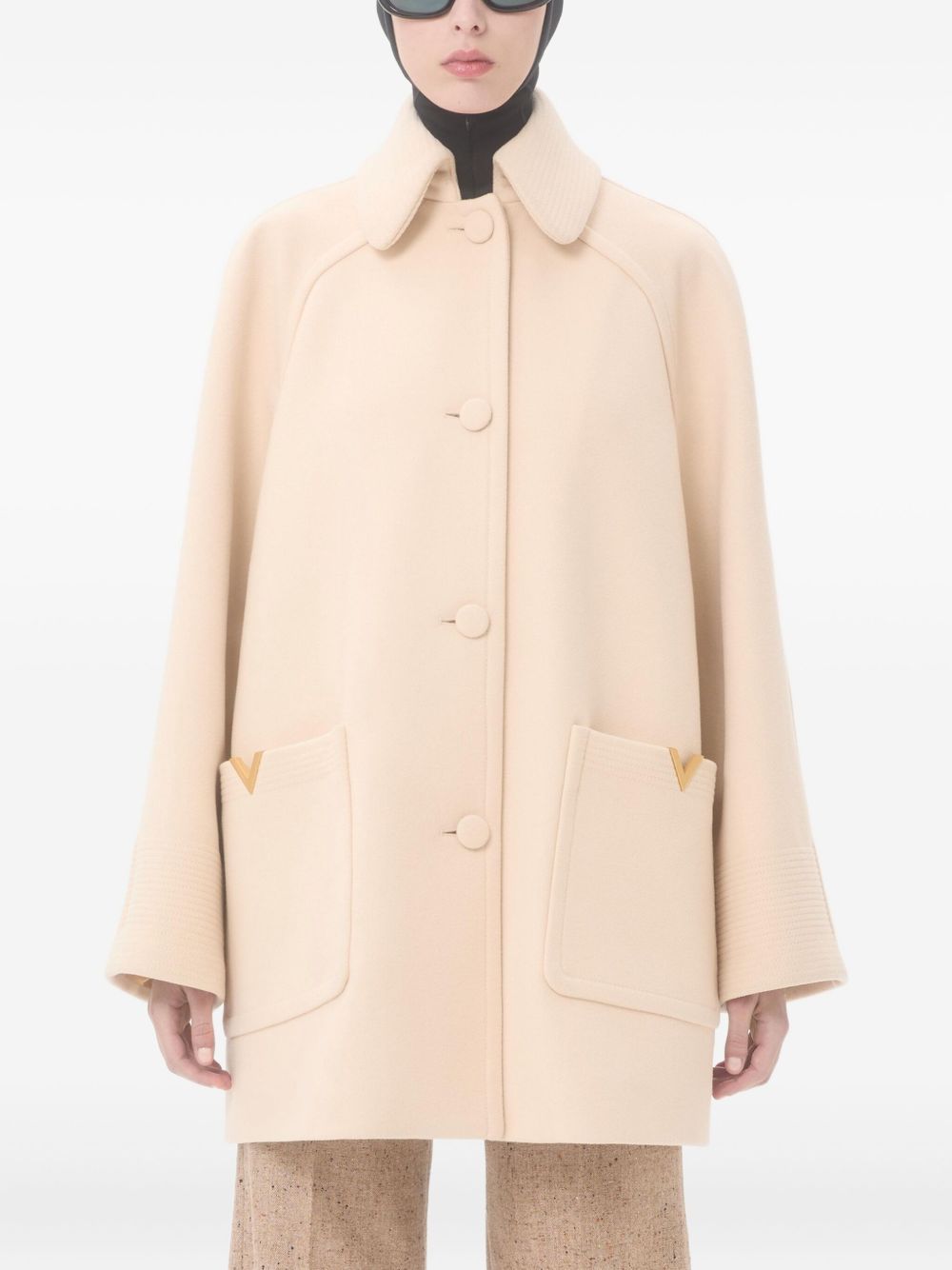 Valentino Coats Beige Valentino