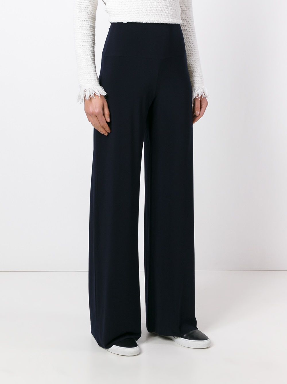 Norma Kamali Trousers Blue Norma Kamali