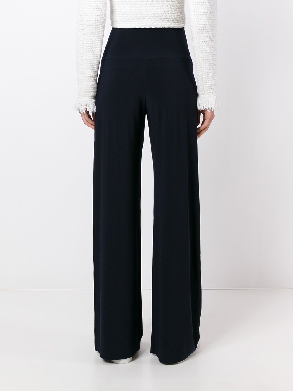 Norma Kamali Trousers Blue Norma Kamali