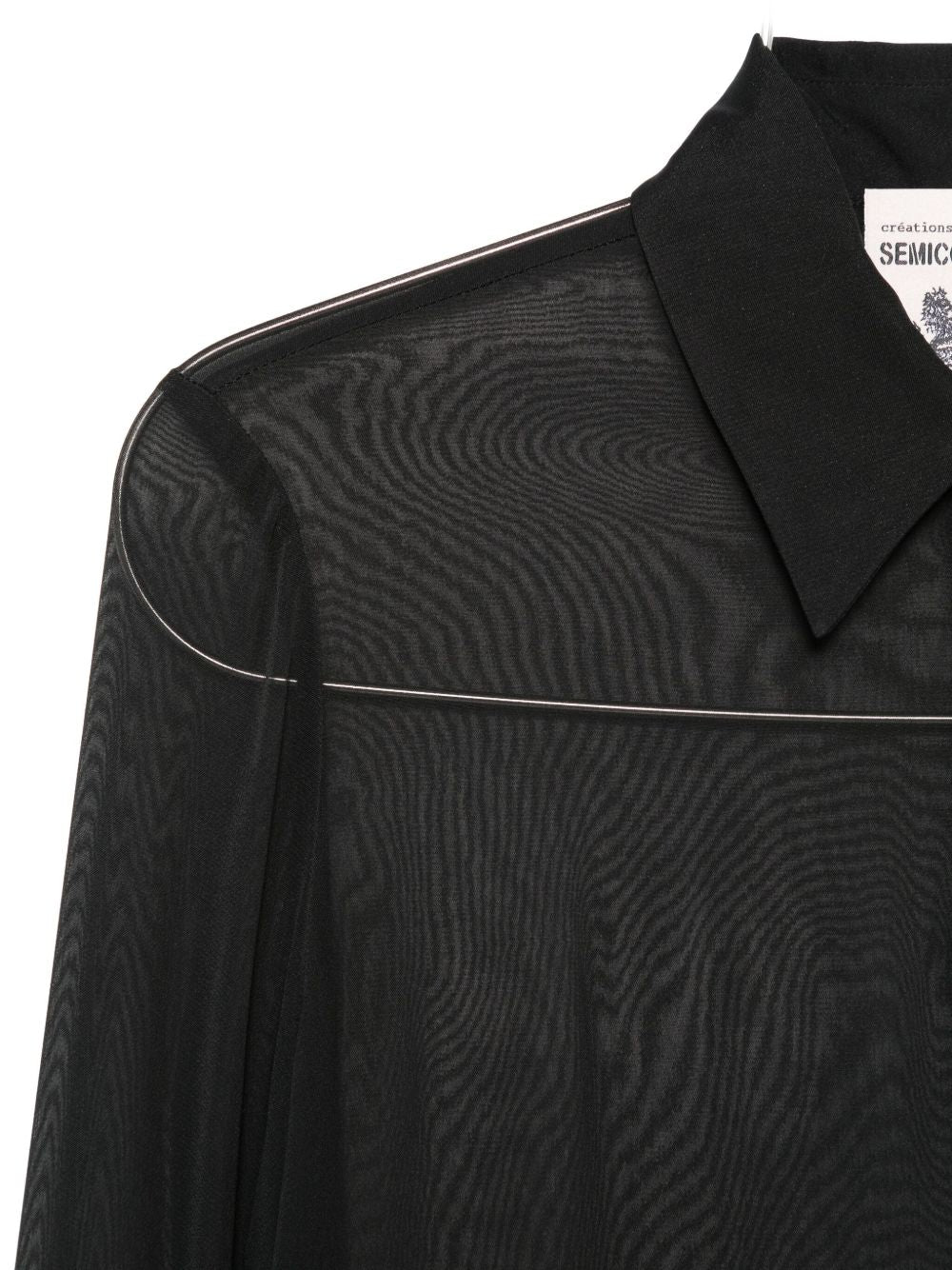 Semicouture Shirts Black Semicouture