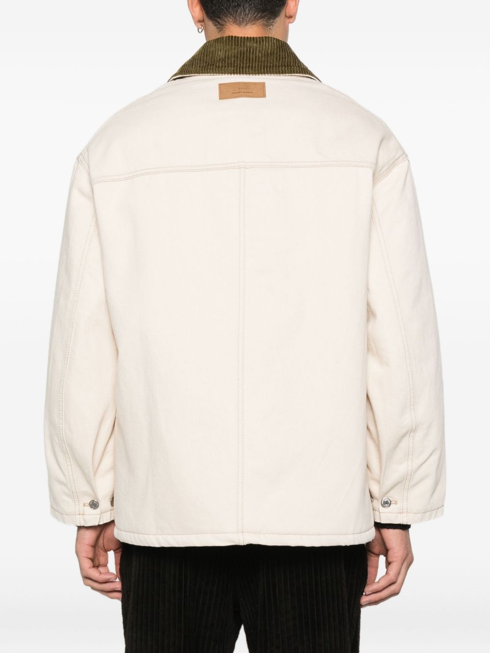 Ami Paris Coats Beige Ami Paris