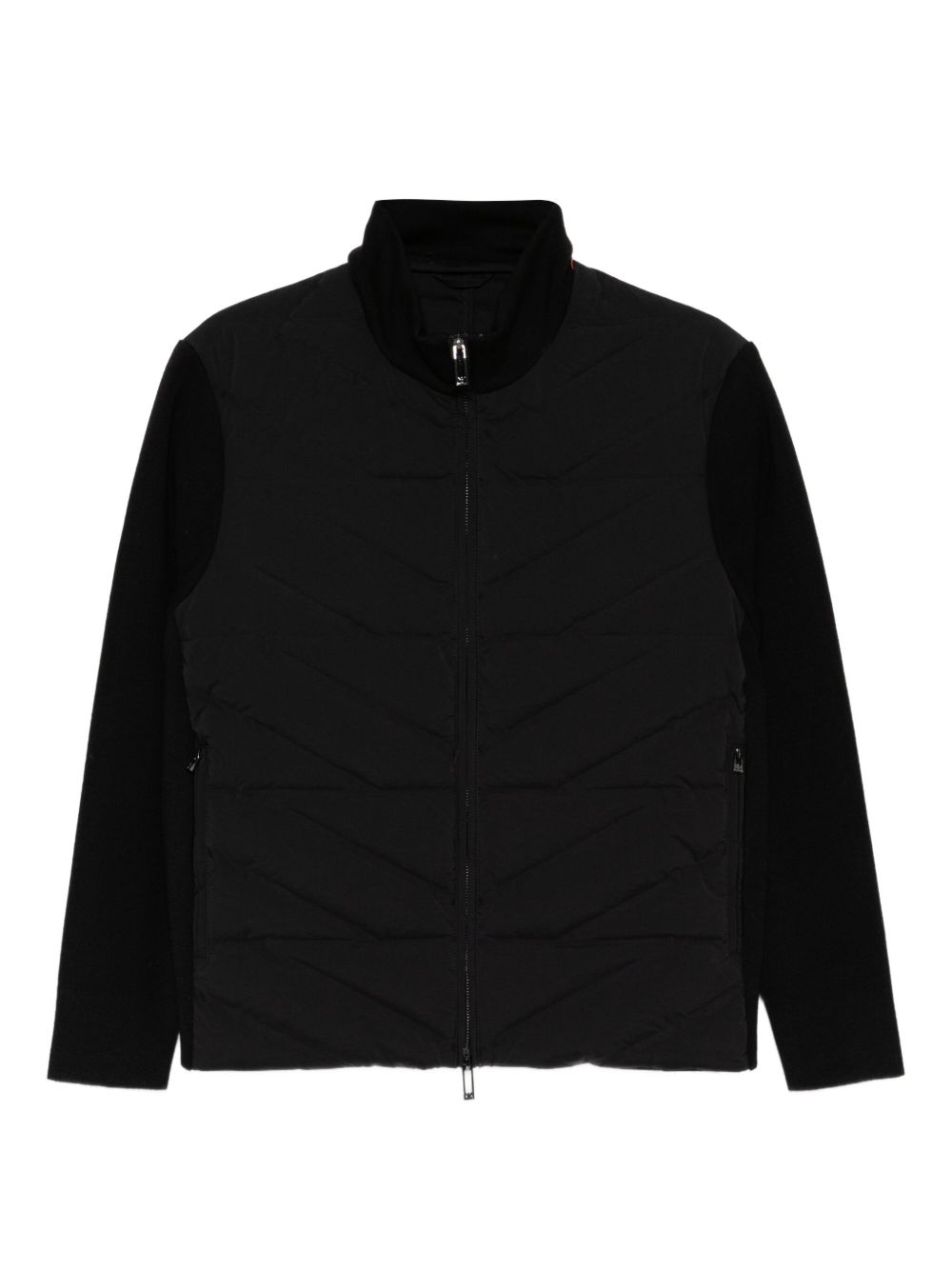 Emporio Armani Quilted panelled padded jacket Emporio Armani