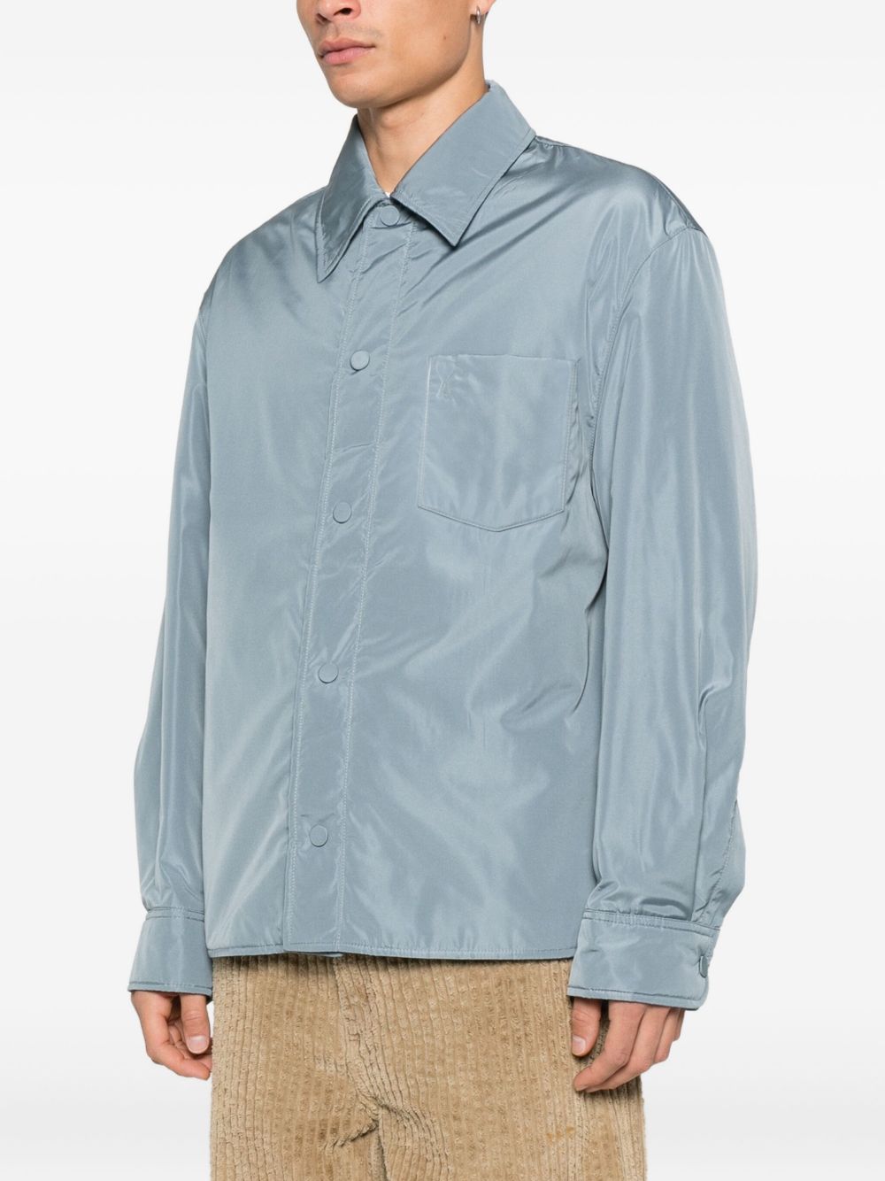 Ami Paris Jackets Clear Blue Ami Paris
