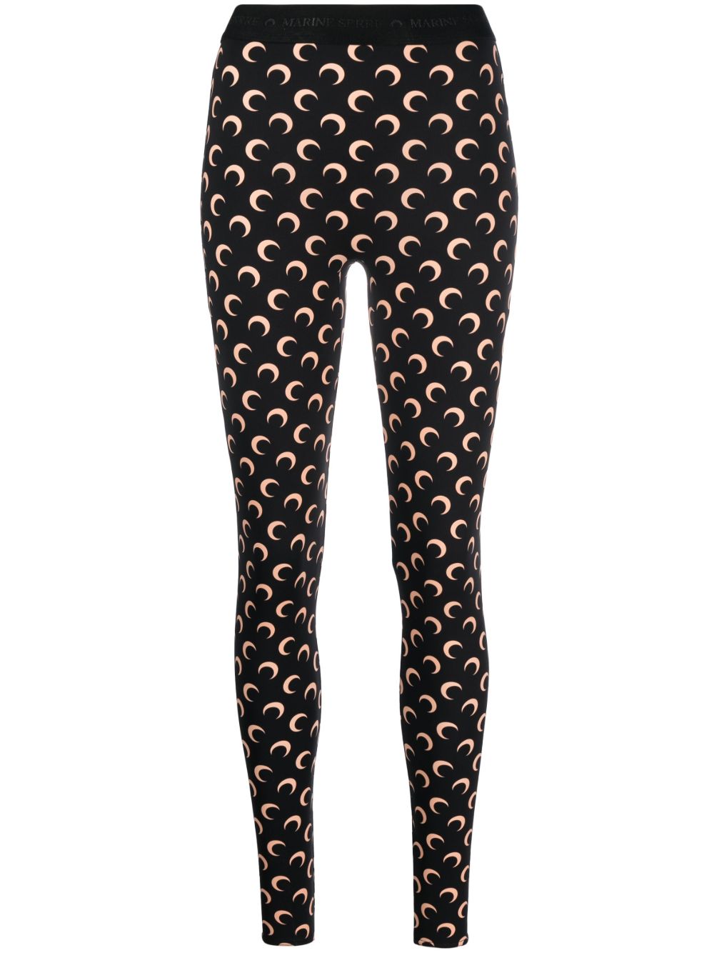 MARINE SERRE Trousers Black Marine Serre