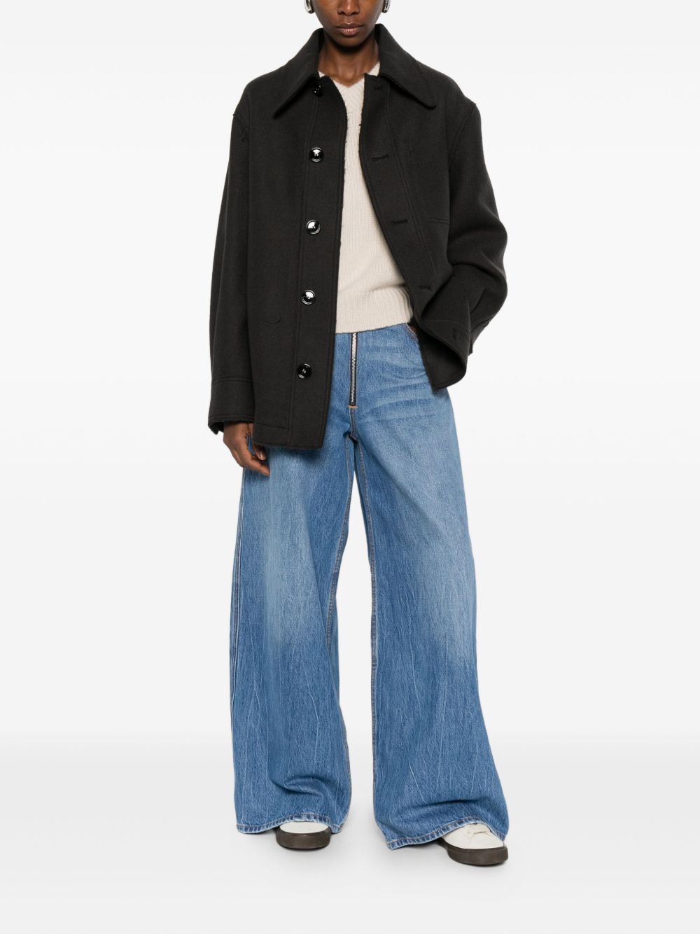 Ami Paris Jackets Grey Ami Paris