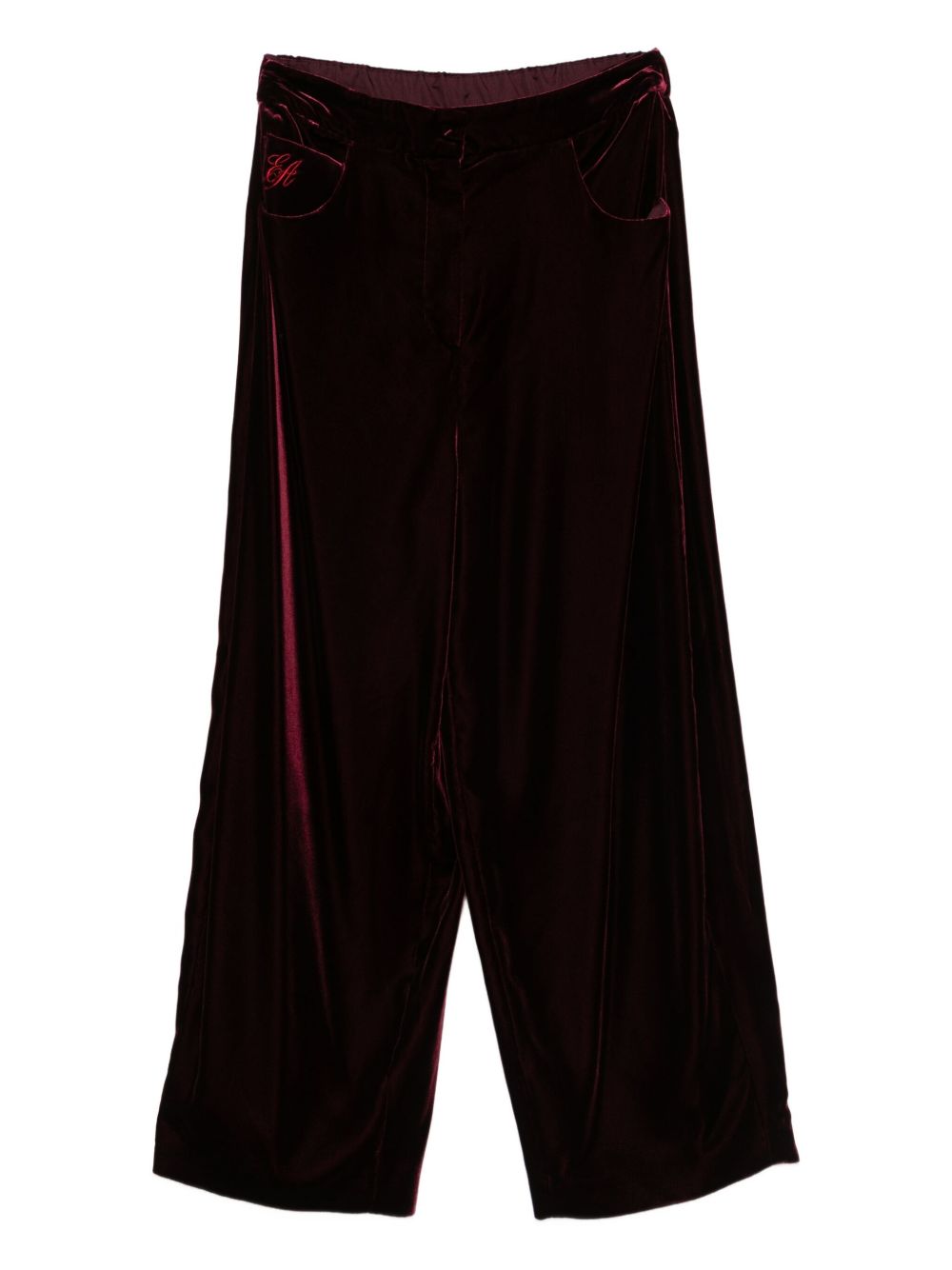Emporio Armani Trousers Bordeaux Emporio Armani