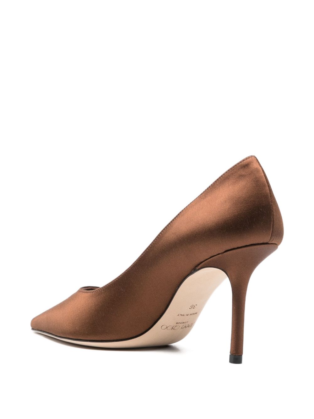 Jimmy Choo With Heel Brown Jimmy Choo