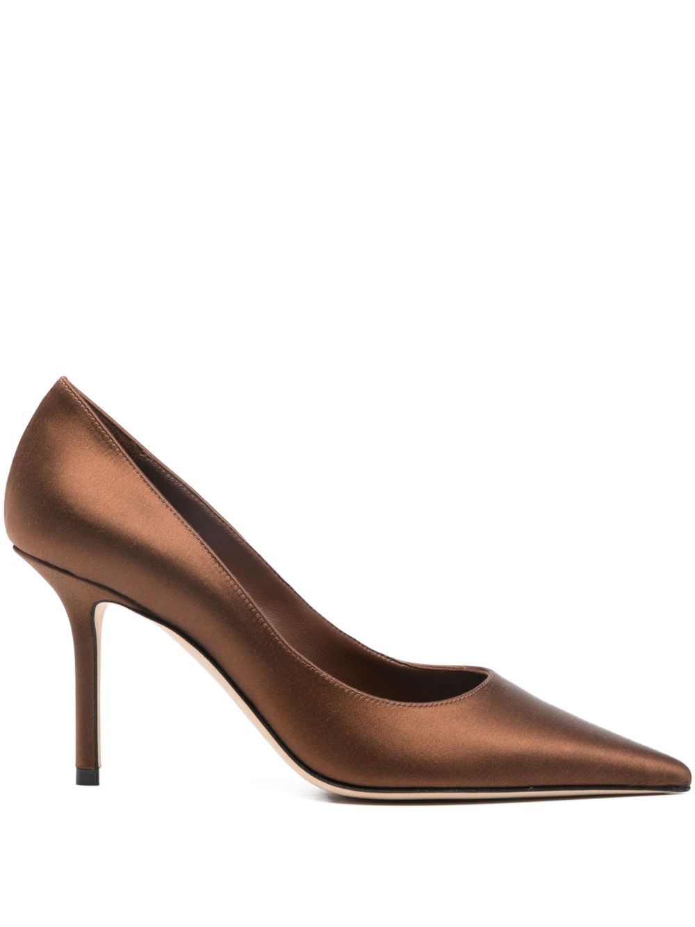 Jimmy Choo With Heel Brown Jimmy Choo