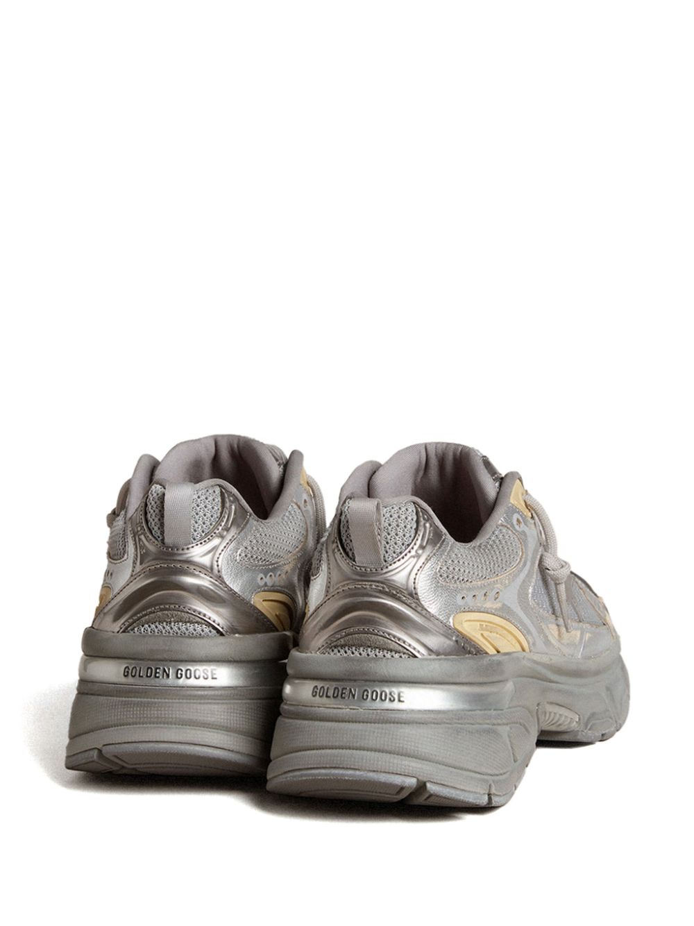Golden Goose Sneakers Silver Golden Goose