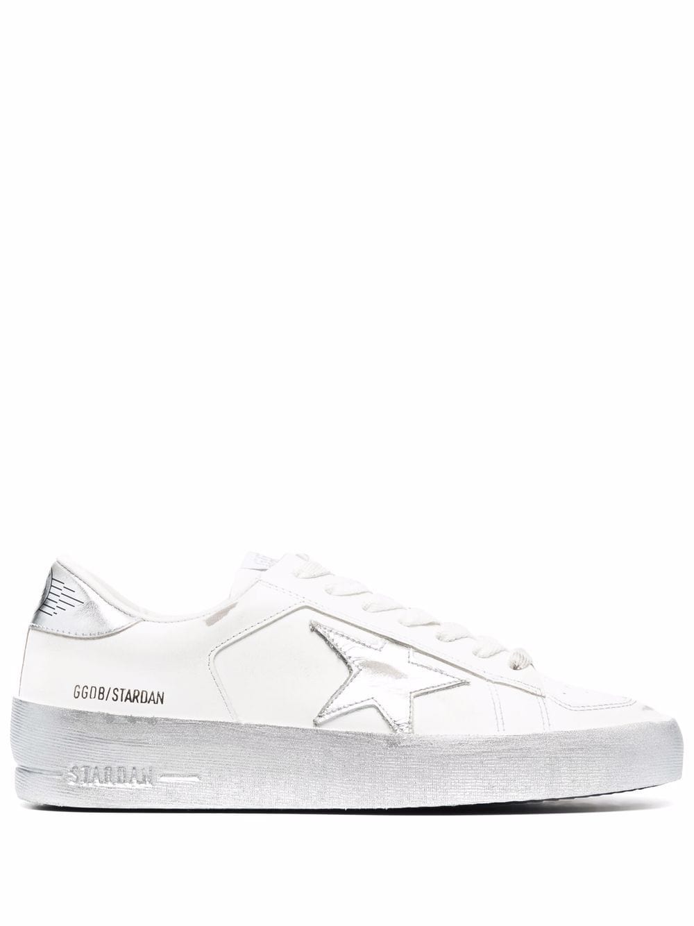 Golden Goose Sneakers Silver Golden Goose