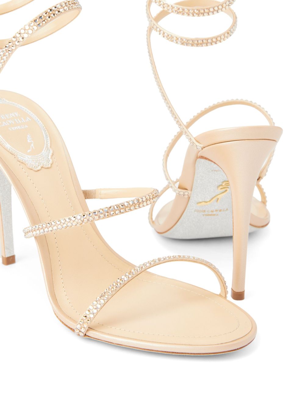 René Caovilla RENE' CAOVILLA Sandals Beige René Caovilla