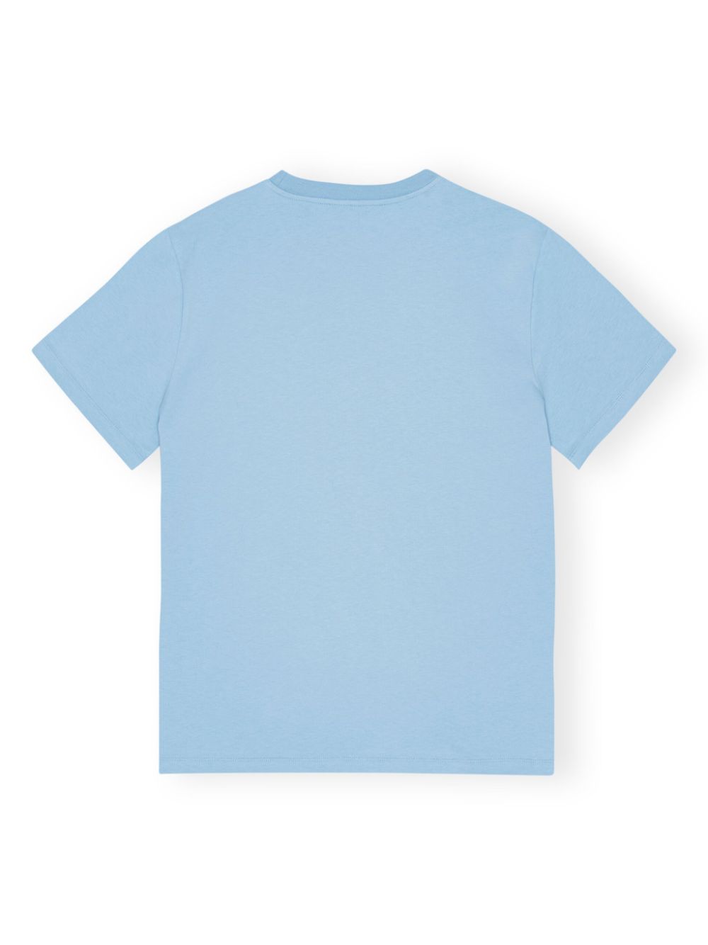 GANNI T-shirts and Polos Clear Blue Ganni