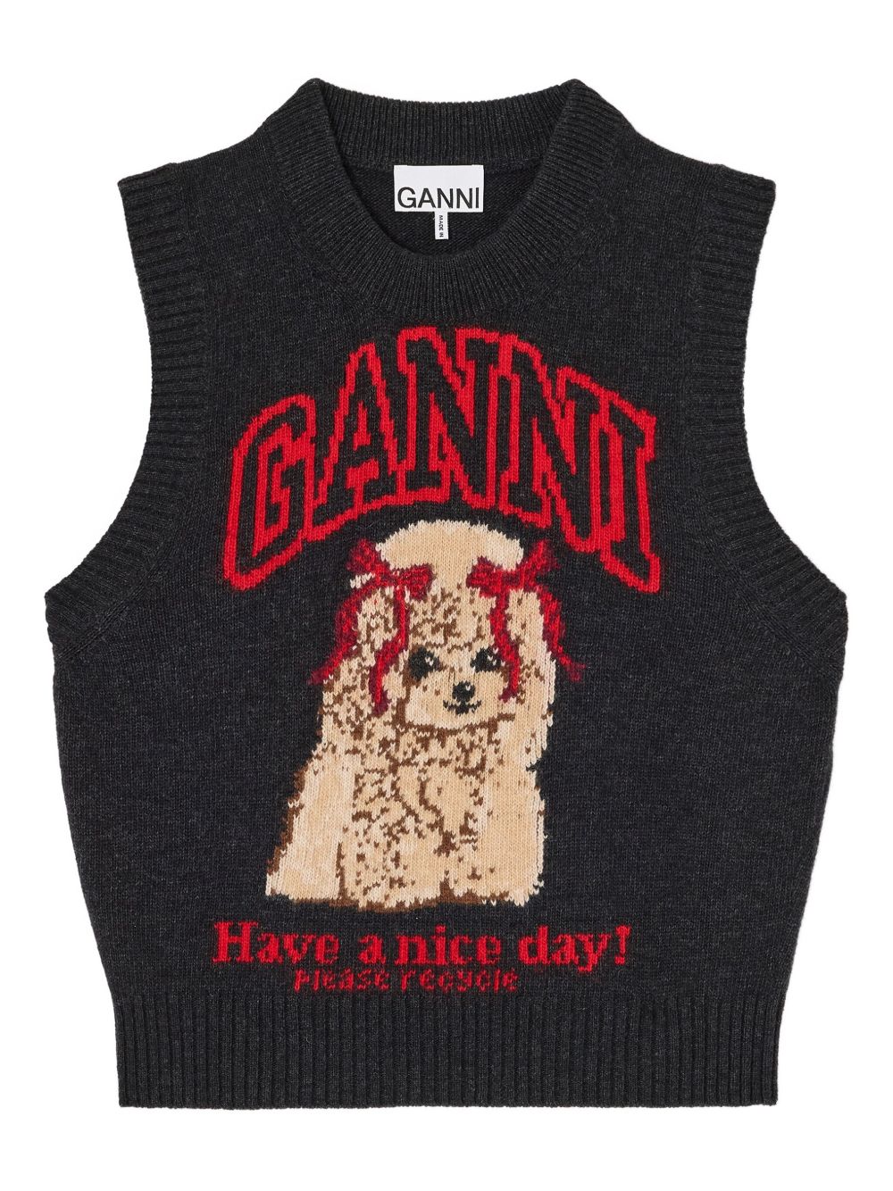 GANNI Sweaters Black Ganni