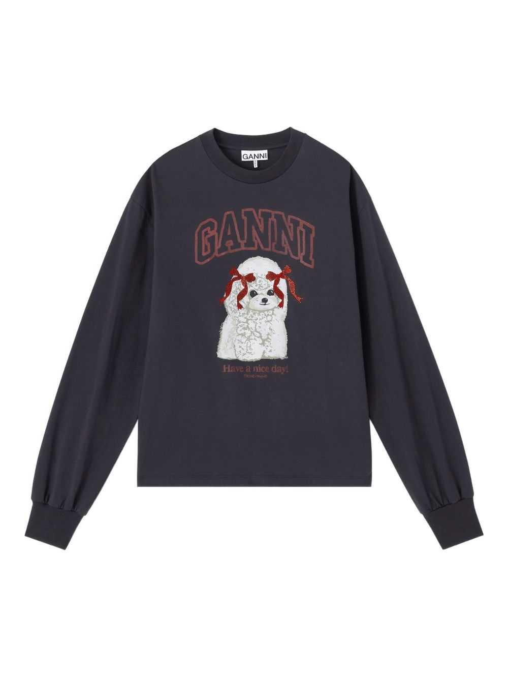 GANNI Sweaters Black Ganni