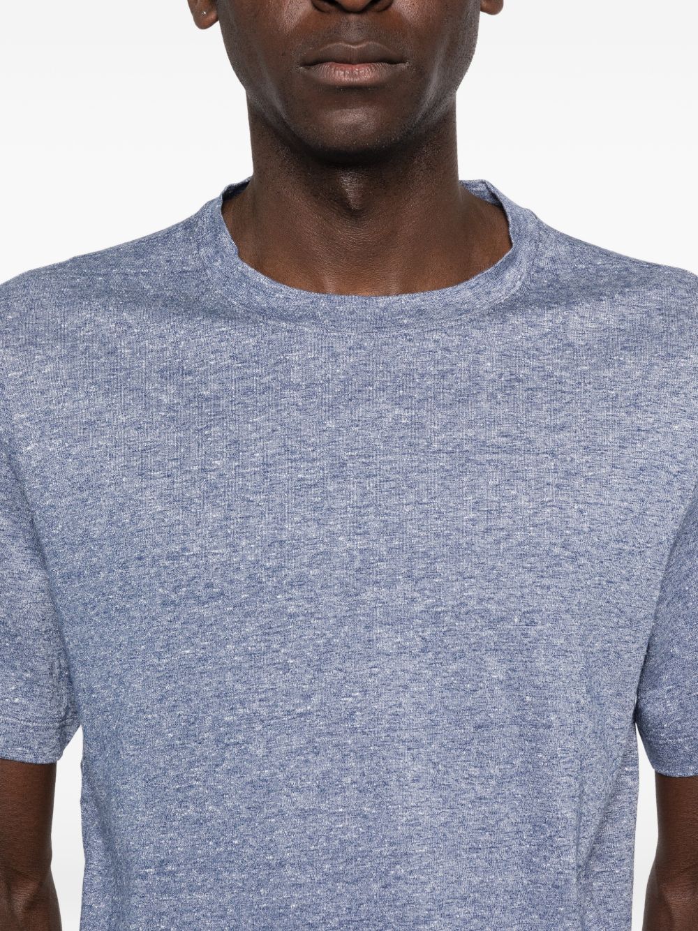 Brunello Cucinelli T-shirts and Polos Blue Brunello Cucinelli