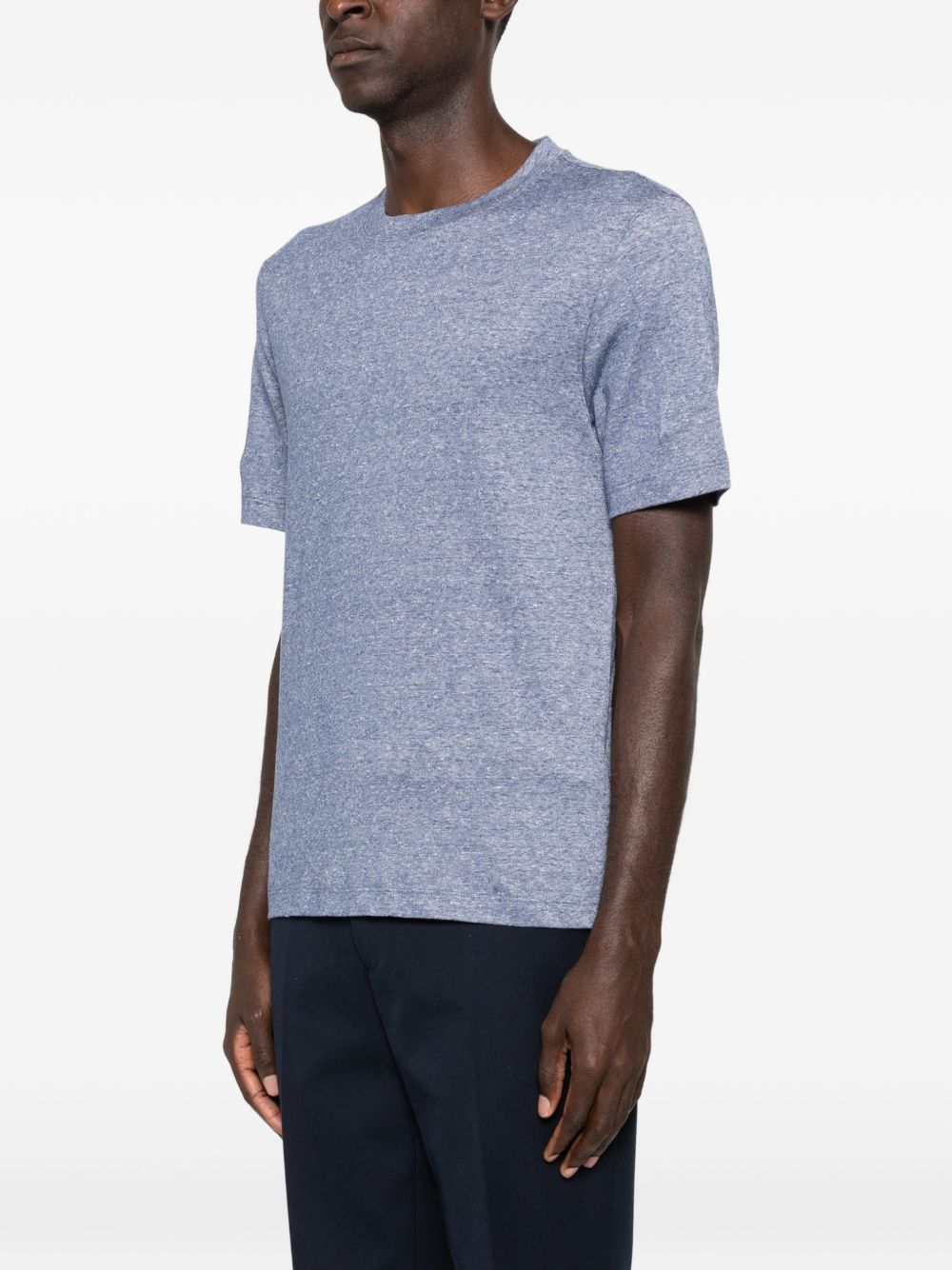 Brunello Cucinelli T-shirts and Polos Blue Brunello Cucinelli