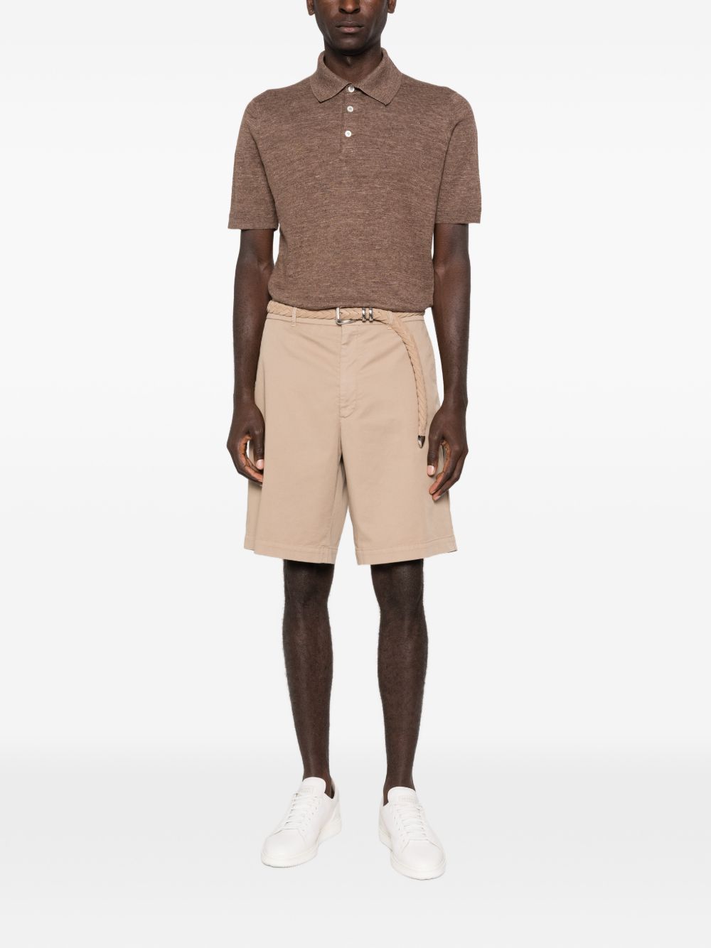 Brunello Cucinelli T-shirts and Polos Beige Brunello Cucinelli