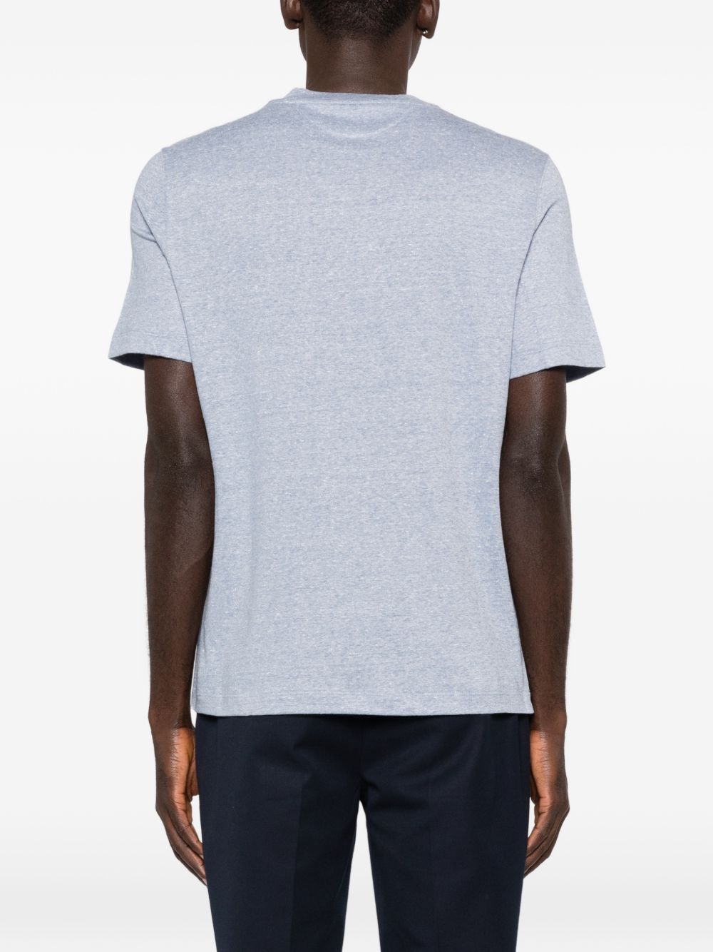 Brunello Cucinelli T-shirts and Polos Clear Blue Brunello Cucinelli
