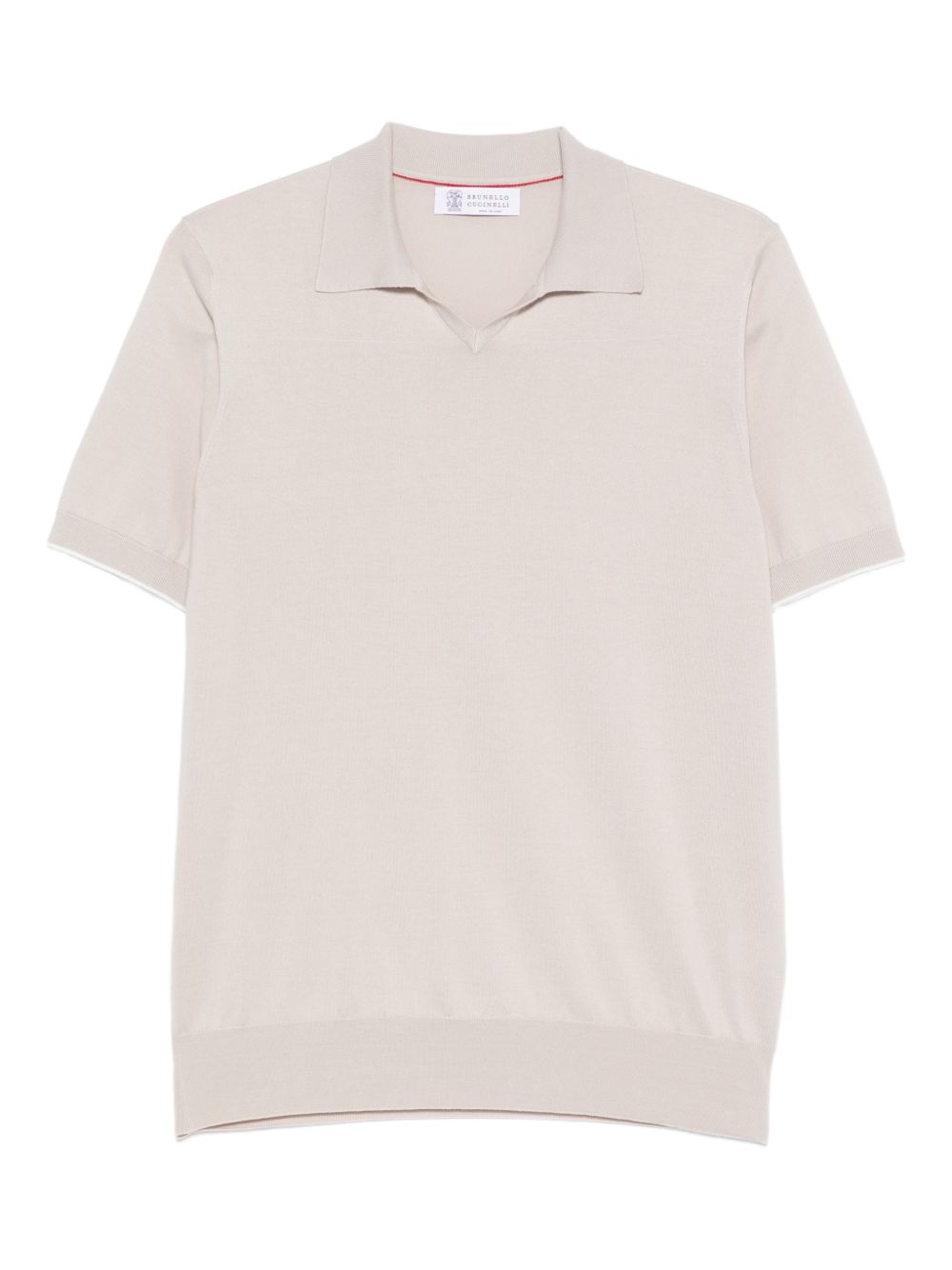 Brunello Cucinelli T-shirts and Polos Beige Brunello Cucinelli