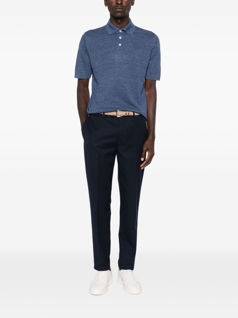 Brunello Cucinelli T-shirts and Polos Clear Blue Brunello Cucinelli