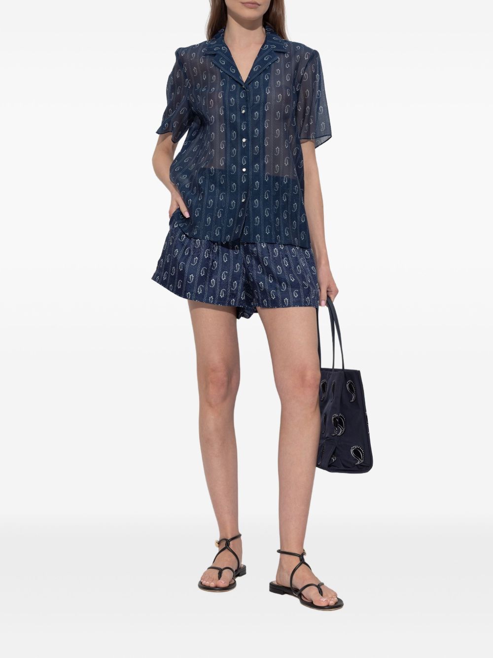 Tory Burch Shirts Blue Tory Burch