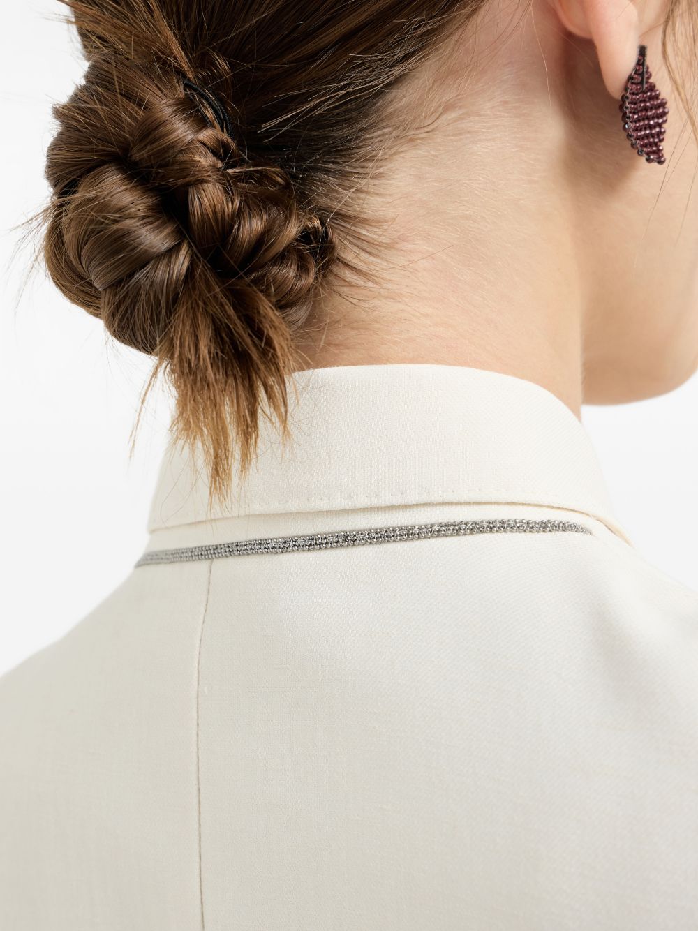 Brunello Cucinelli Jackets Cream Brunello Cucinelli