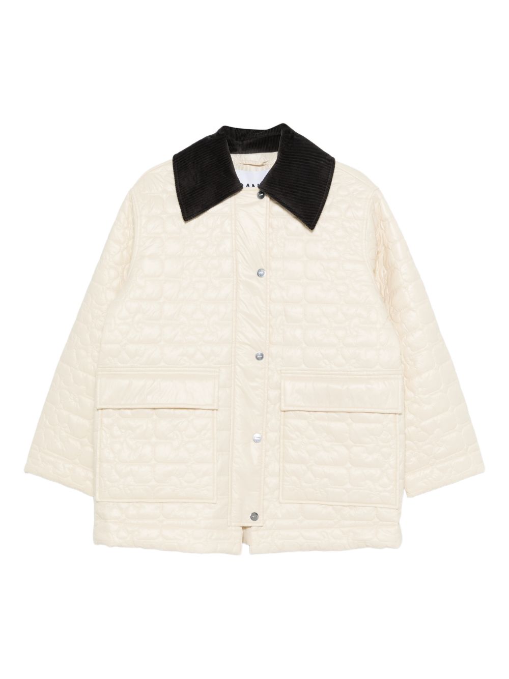 GANNI Jackets Ivory Ganni