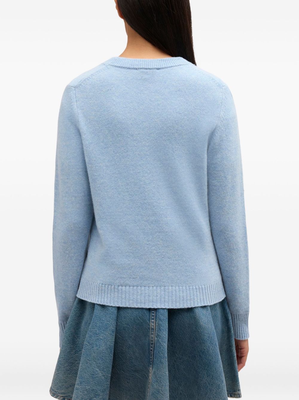 GANNI Sweaters Clear Blue Ganni